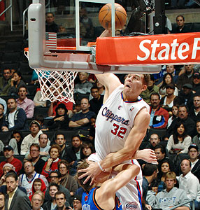 Something to frown at: Blake Griffin still plays for the Clippers